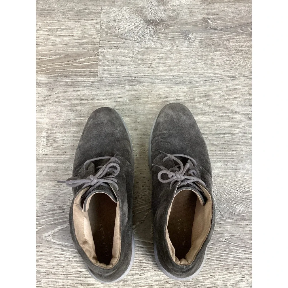 Cole Haan Grand Tour Men's Size 10 M Brown Suede Chukka Ankle Boots C26184